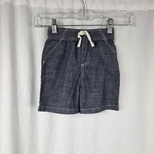 Koala Kids Toddlers Size 3T Drawstring Flat Front Shorts Blue